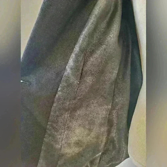 Guess black silver sparkle blazer size 10 - Picture 9 of 11